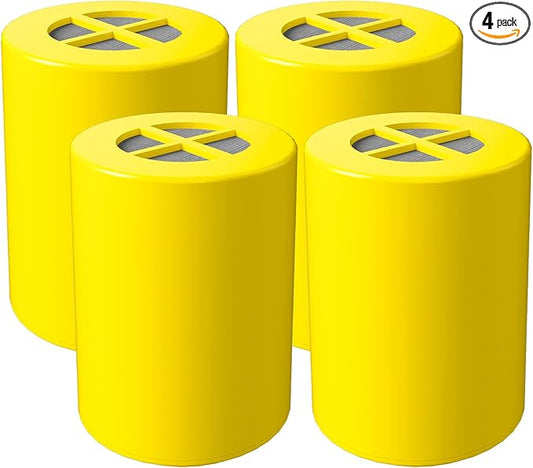 Replacement Filter Compatible with Afina Filtered Showerheads & Shower Filters (4Packs)