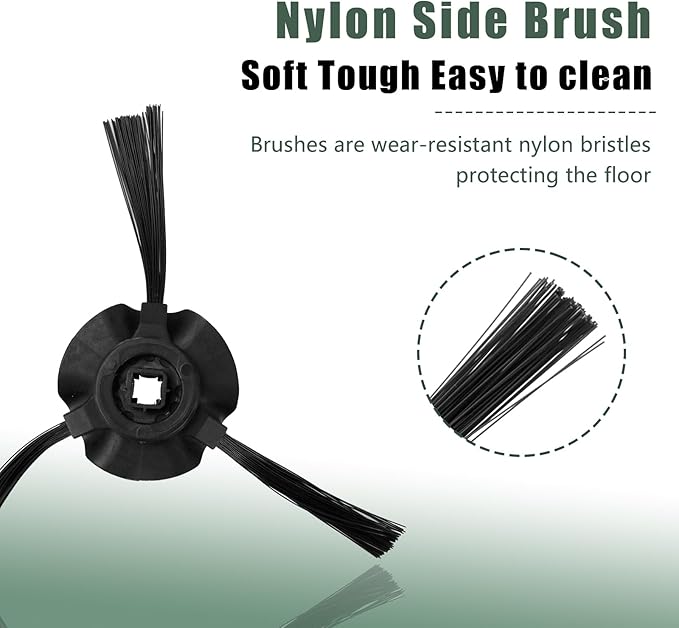 RV2310 Replacement Kits for Shark RV2310 Matrix Robot Vacuum Cleaner Parts, Vacuum Accessories 1 Main Brush, 2 HEPA Filters, 6 Side Brushes, 1 Cleaning Brush (Not for AV2310AE/ RV2310AE)
