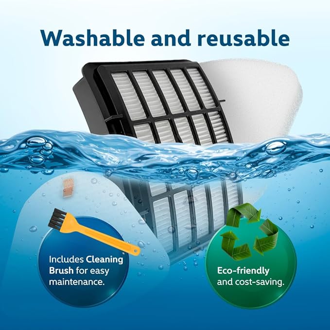 Compatible Shark Vacuum Filter Replacement Lift Away, fit Shark Vacuum Filter Replacement Navigator NV350 NV351 NV352 NV355 NV356E NV360 NV370 UV440 UV490 UV540 CU500 Cleaner, Parts XFF350 & XHF350
