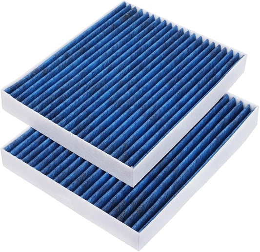2-Pack HEPA Cabin Air Filter Fits for Accent Elantra Elantra Coupe Elantra GT Forte Forte5 Forte Koup Rondo Activated Carbon Cabin Filter Replacement CF10728 97133-2H000 Car Accessories