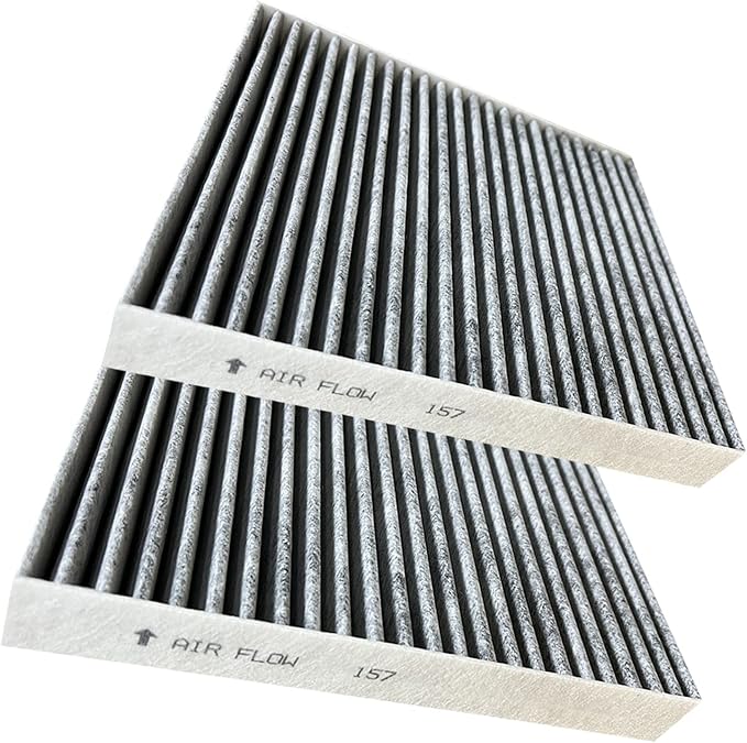2 Pack BW157 Cabin Air Filters for Air Conditioning of AVALON CAMRY COROLLA PRIUS RAV4 Highlander Sienna Venza ES250 ES350 ES300h RX350 RX450H UX200 UX250H CX-9 with Carbon