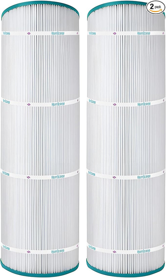 Hurricane Filters HF8417-01 2 Pack Advanced Pool Filter Cartridge - Replacement for PA175, Unicel C-8417, Filbur FC-1294, Hayward Star-Clear Plus C1750, C1900, Sta-RIte PXC-175
