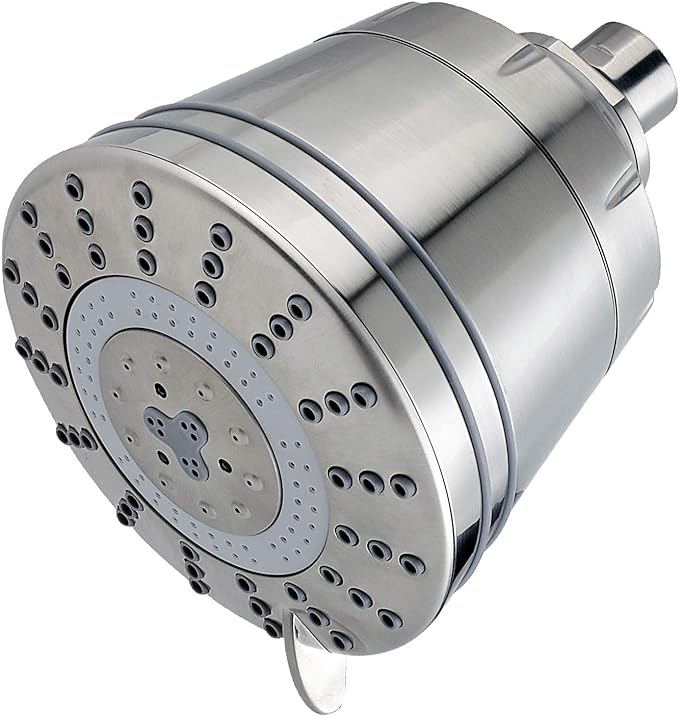 Sprite Showers Pure 7-Setting Filtered 1.75GPM Showerhead in Brushed Nickel (AE7E-BN-R)