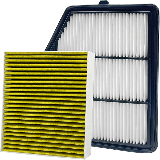 Capume 2PCS Cabin Engine Air Filter Kit Fits for 2019 2020 2021 2022 2023 2024 2025 Altima 2.5L,Replacement for 16546-6CA0A,272775NA1A, CA12551,272776CA0A,JM277JM1251