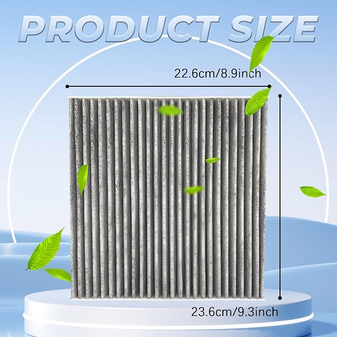 Cabin Air Filter Car Air Conditioner Filter with Activated Carbon Fresh Breeze Air Filter Element for Car Passenger CF10134 for Honda Accord Replacement Accessories