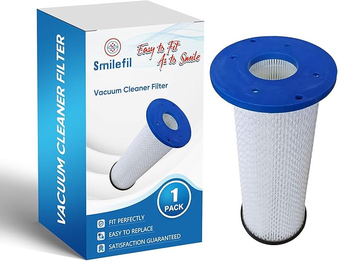 Smilefil Premium 200700070 S26 HEPA Filter Compatible with Pullman Ermator S-Series S13, S26, S36, S1400, S20, HTC50 and Bona DCS 70 Vacuum Cleaner. Compare to Part # 200700070