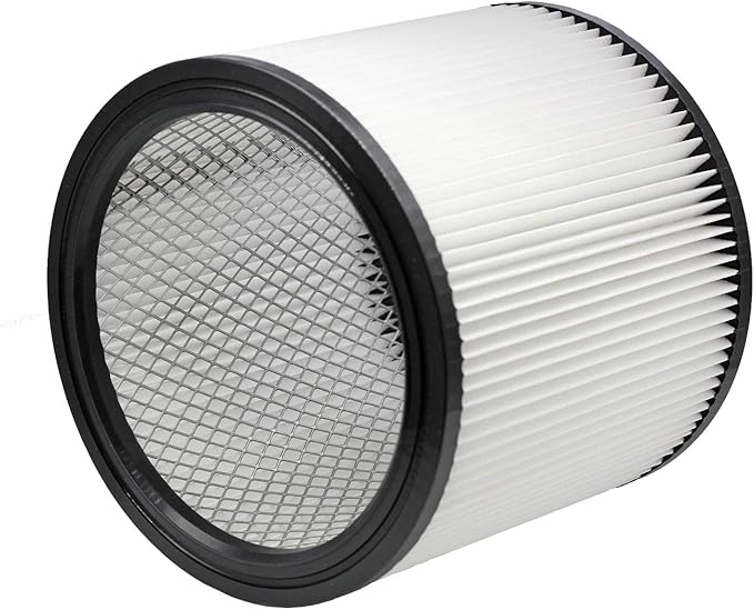 Replacement Filter Compatible with Shop-Vac 90350 90304 90333 Replacement fits for Shop Vac 4-16 Gallon most Wet/Dry Vacuum, Washable Synthetic Material, 2 PACK