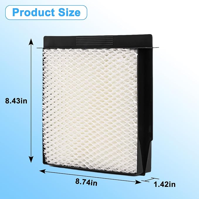 1040 Humidifier Super Wick Filter Compatible with Aircare Essick Bemis MoistAir Humidifier B40 B40-C 3D6-100 5D6-700 7D6-100 D46-720 E27-000 E35-000 CM330 B23-810 MA0300 MA-0500 (4 Pack)