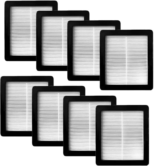8 PACK 107315 HEPA Vacuum Filter for Proteam Super Coach Pro 6, Pro 10, FS 6 & GoFree Flex Pro Backpack Vacuums, Washable & Reusable Filter Vacuum Parts for Proteam