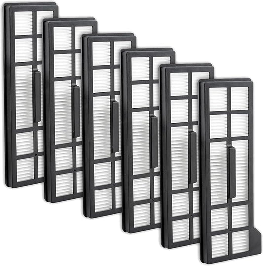 (6 Pieces) X10 Pro Omni HEPA Filter Compatible with EUFY X10 Pro Omni Robot Vacuum Cleaner Filter Accessories