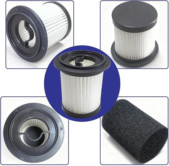 Filter Replacement Compatible with AIPOWAY,AIRDIYA P1 VG3,MHRMHR KP1108, and Bieiao Cordless Vacuum Cleaner (AMBK-2)