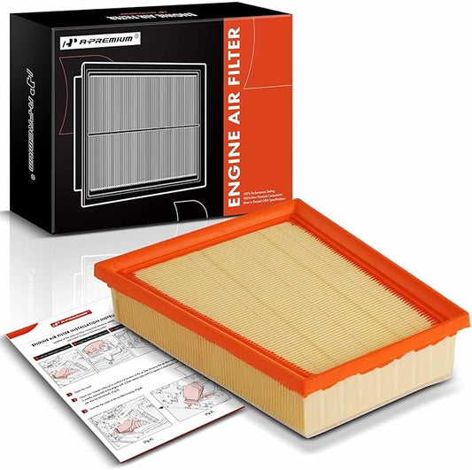 A-Premium Engine Air Filter Compatible with Chevrolet Trax 2024, Trailblazer 2021-2023 & Buick Encore GX 2020-2024, 1.2L 1.3L, Replace# 42712666, A21546