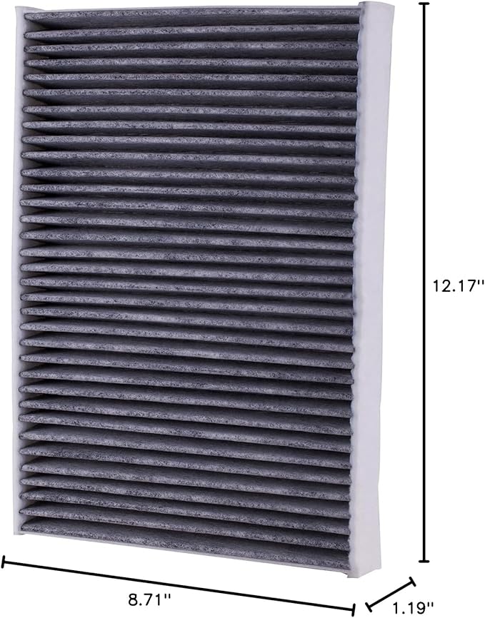 PG Cabin Air Filter PC99334C | Fits 2018-2025 Audi Q5, 2017-2025 Q7, A4 Quattro, 2018-2025 A5 Sportback, 2019-2025 Porsche Cayenne, 2019-2025 Audi Q8, 2018-2025 SQ5, 2021-2025 Q5 Sportback