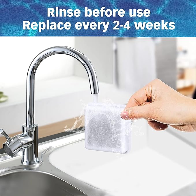 12-Pack Filters Replacement, Compatible with Petmate Replendish and Petmate Mason Pet water Fountains activated carbon filter