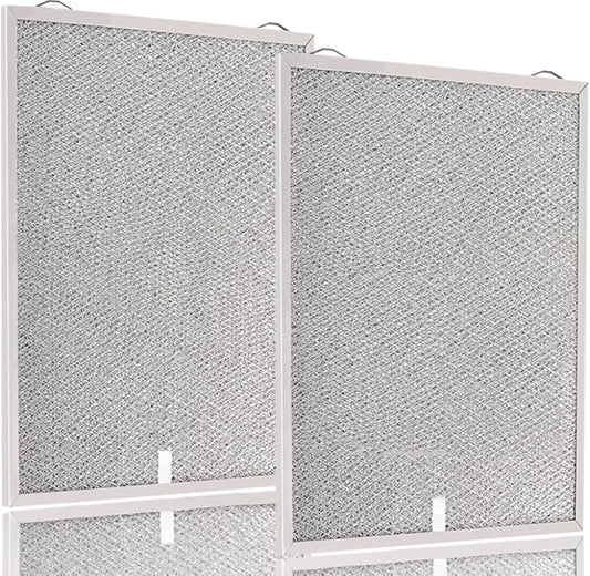 S99010430-002 Compatible with broan Range Hood Filter 15-3/4" x 13-7/8" x 3/8" 4512880 Replacement Nutone Range Hhood Filter 2 Pack HPF30 Grease Filter