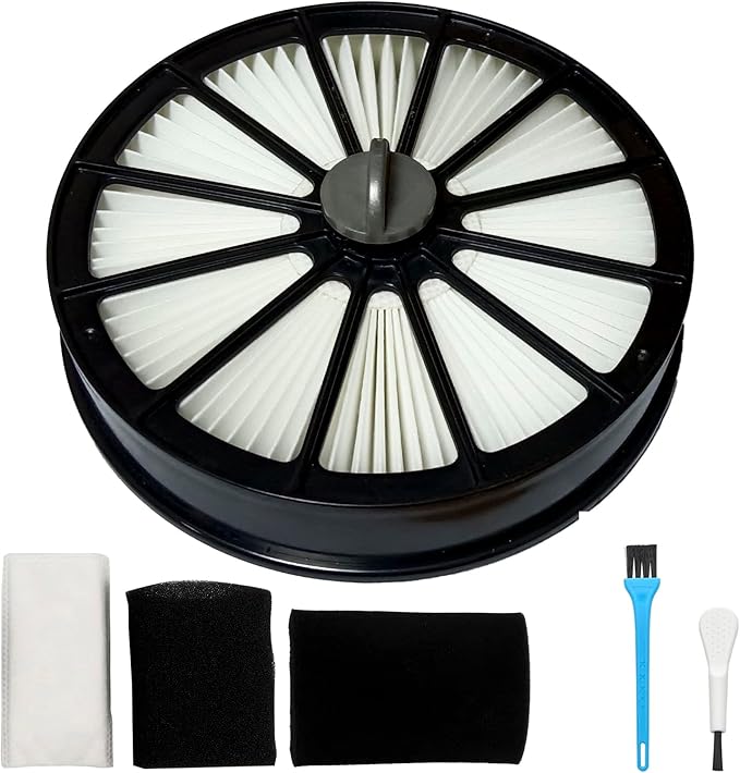 Filter Compatible with Bissell 2087 Series Hair Eraser Lift-Off Upright Vacuum 20871 2087 20872 20874 20878 2087R 2087Q Compare to Part 1612637 & 1612631 Vacuums replacement Filter parts