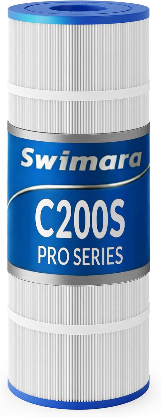 Pro Series Pool Filter Cartridge, 3oz Trilobal Fabric, Replacement for Hayward CX200XRE PA200S Unicel C-9442, Compatible with SwimClear C200S CS200E, 200 Sq. Ft.