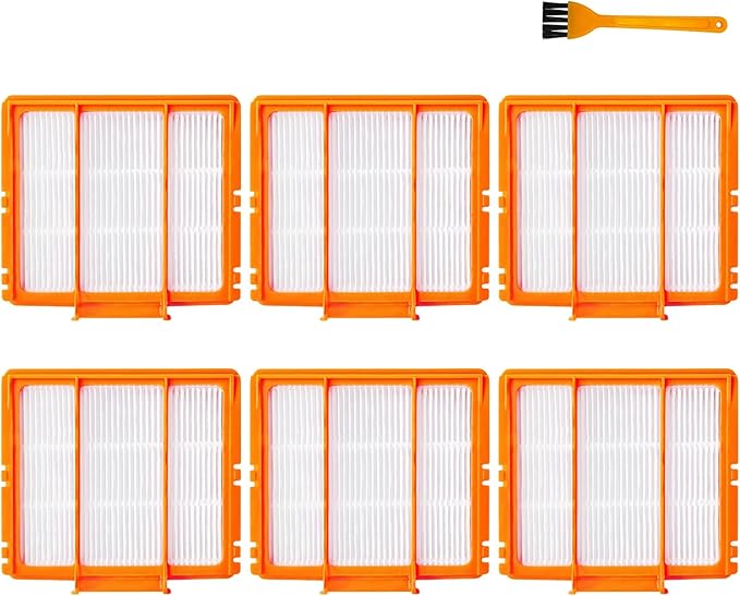 SONGRUI 6 Pcs Replacement Pre-Motor Filter Compatible for Shark AV251WAXUS AV2511AE AV2501S AV2501AE RV2610WA UR2500SR UR250BEOUS AI Ultra Vacuum Robots Saver Kit Alternative to Part NO. XPRFRV2500