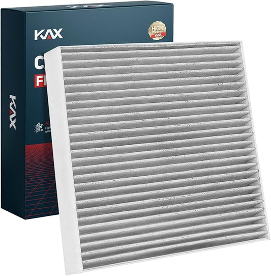 KAX HEPA Cabin Air Filter with Activated Carbon, CF10361 Replacement for Chevrolet Cobalt 2005-2010, Chevy HHR 2006-2011, Pontiac G5, Saturn Lon, Pursuit, Passenger Compartment Air Filter