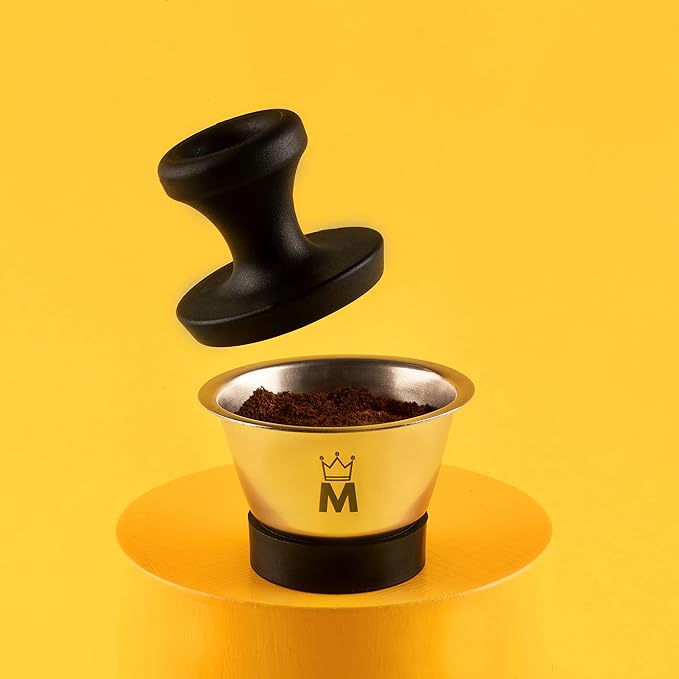 Madama - Refillable and Reusable Capsule Compatible with Dolce Gusto. Stainless Steel and Food-grade Silicone. Pack of 1 pod
