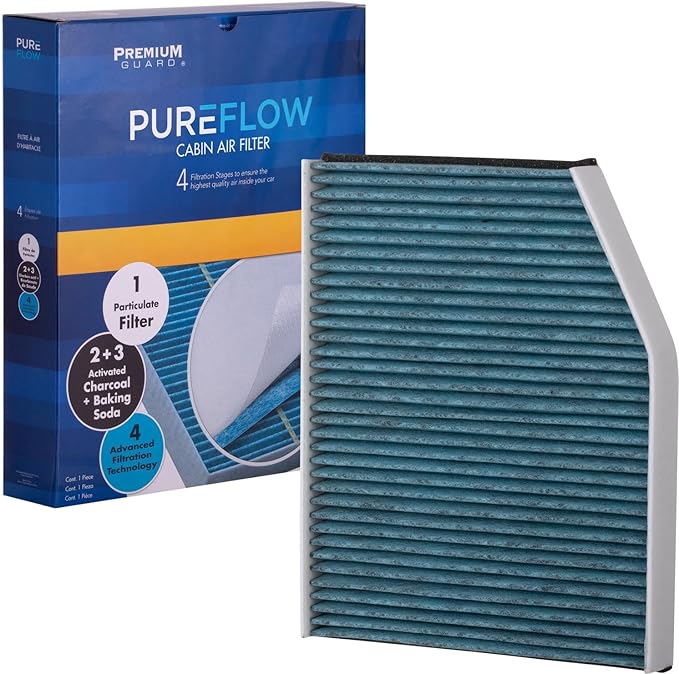 PureFlow Cabin Air Filter PC99528X | Fits 2020-2025 Ford Transit-250, Transit-350, Transit-350 HD, 2022-2025 E-Transit, 2015-2019 Ford Transit-150, Front