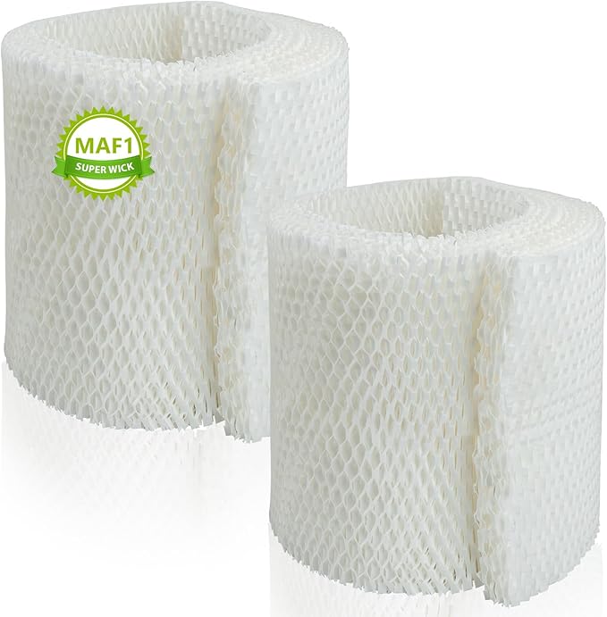 MAF1 Humidifier Filter Replacement Compatible with Aircare Essick Air MA1201 MoistAir MA0950 MA1200 MA1201 MA09500 and Kenmore 14906 14410 14411 15412 29979(2 Pack)