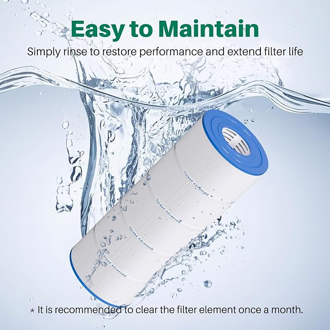 TOREAD PXST150 Pool Filter Replaces Hayward X-Stream CC1500, CCX1500-RE, Pleatco PXST150, Ultral-B3, Unicel C-8316, Filbur FC-1286, Waterway Pro Clean 150,150 Sq.Ft Filter Cartridge, 1 Pack