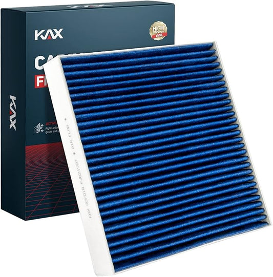 KAX Premium HEPA Cabin Air Filter with Dual Active Carbon, CF11809 Replacement for Chevrolet Silverado, Suburban, Tahoe, Sierra, Yukon, Escalade Cabin Filter, Strong Adsorption Cabin Filter