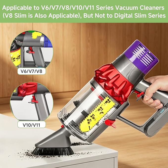 2 Pcs Vacuum Cleaner Power Button, On Off Control Clamp Compatible with Dyson Trigger Lock Switch Replacement Parts Accessories for Homeowners Elderly Users V6 V7 V8 V10 V11 V15