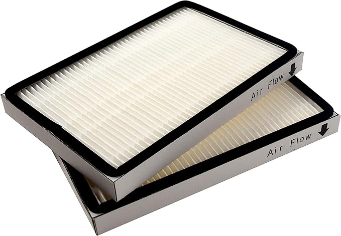 HQRP 2-Pack Vacuum HEPA Filter compatible with Panasonic MCUL671 MCUL675 MCV7600 MCCG917 MCCG937 MCCG983, Replacement for Panasonic MC-V199H