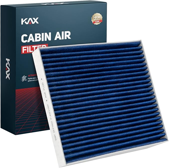 KAX Premium HEPA Cabin Air Filter with Dual Active Carbon, CF11671 Replacement for Mazda CX7, RAM1500, 1500 CLASS, 2500, 3500, 4500, 5500 Cabin Filter, Strong Adsorption Cabin Filter