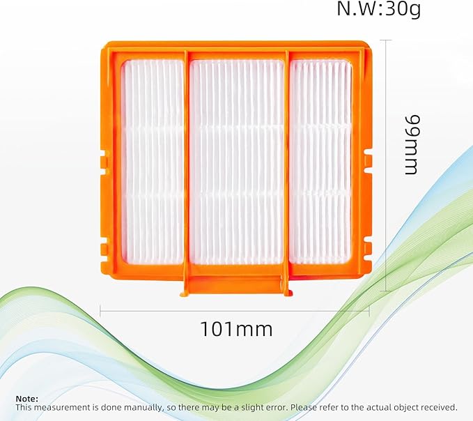 SONGRUI 6 Pcs Replacement Pre-Motor Filter Compatible for Shark AV251WAXUS AV2511AE AV2501S AV2501AE RV2610WA UR2500SR UR250BEOUS AI Ultra Vacuum Robots Saver Kit Alternative to Part NO. XPRFRV2500