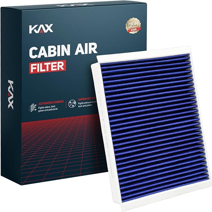 KAX Premium HEPA Cabin Air Filter with Dual Active Carbon, CF11719 Replacement for Mercedes-Benz GLC300 2015-2024, C300, GLE350, E300, GLS450, ML350, GLE350, GLE43 AMG, E450, Under Hood Passenger Side
