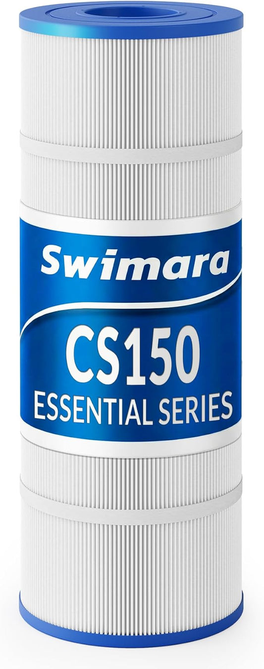 Pool Filter Cartridge for Jandy Systems, Essential Series, CS150, Replacement for R0462300 PJANCS150, Cylindrical Fabric, 150 Sq. Ft.