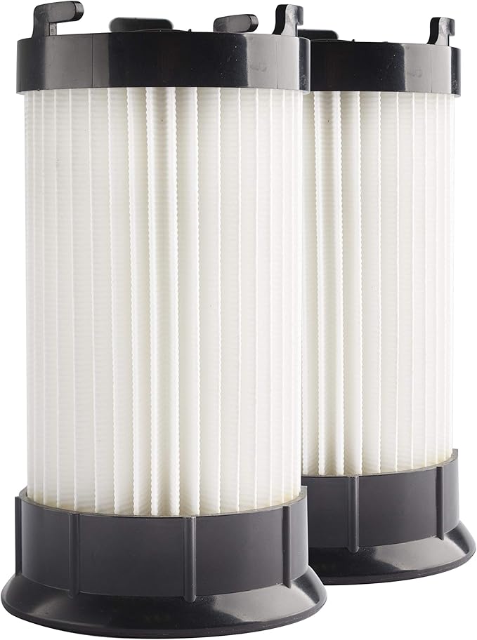 Replacement Washable Vacuum Filters Fit for Eureka DCF4 DCF18 GE DCF1 Vacuum Cleaner, Compare to Part # 62132 63073 61770 3690 18505 28608-1 28608B-1 (Pack of 2)