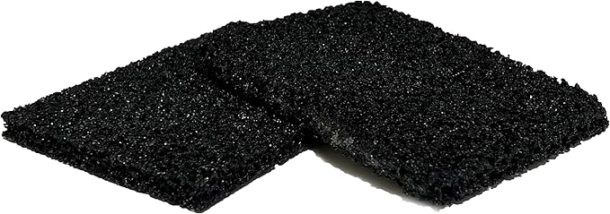 Nispira Activated Charcoal Odor Filter Refills Deodorizers Compatible with Simplehuman Filter Case Trash Cans, 4 Packs