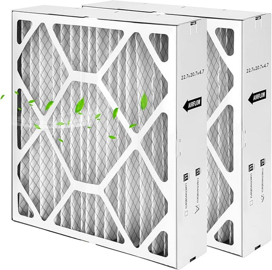 2 Packs,Upgrade FLRQB5AH23M11 Merv 13 22.7"x20"x4.70" Air Filter Compatible with Trane FLRQB5AH23M11 and Envirowise 22.7 x 20.7 x 4.7 Air Filter,FLRQB5AH23M11 Merv 13 Filter