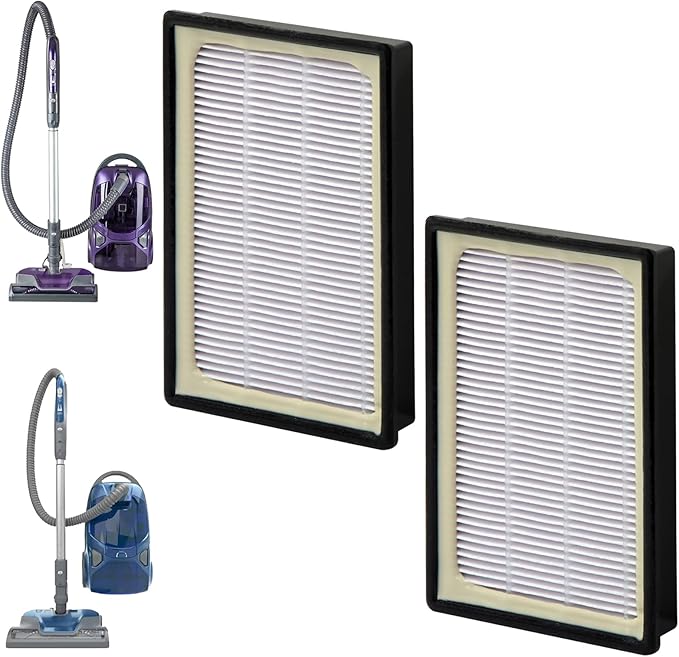 2 Pack EF-12 HEPA Filters Compatible with Kenmore 62731 52731 Canister Vacuum 81615, 81614, BC4026, Compare to Part# 591021101