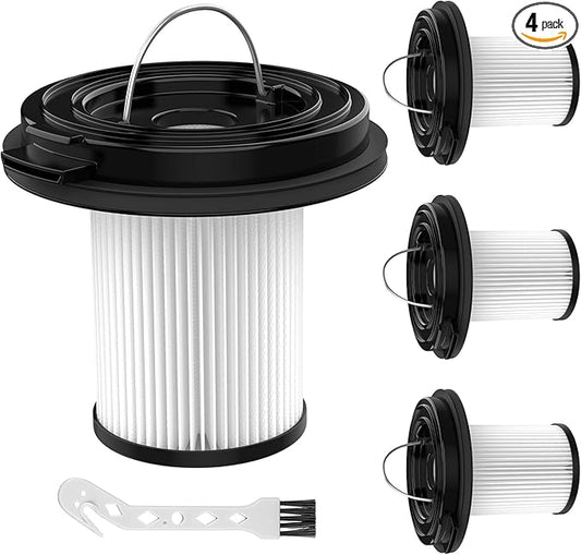 4PACK Replacement Filter Compatible with Bissell CleanView XR 200W / CleanView XR Pet 300w/ Powerlifter Turbo Cordless Stick Vacuum Cleaner 3789,3789U,3789X,3797,3797V,3797W, Replace #1638010