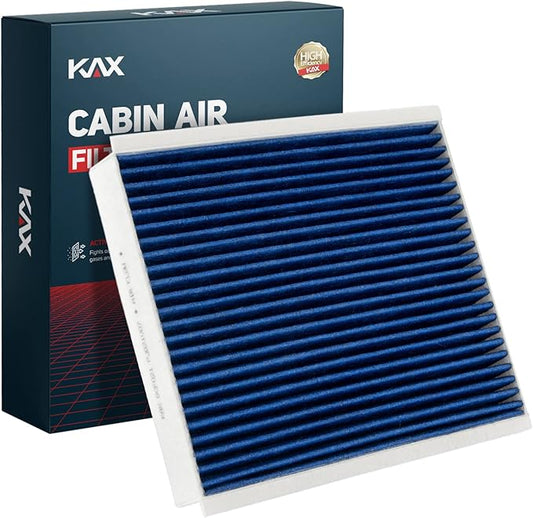 KAX Premium HEPA Cabin Air Filter with Dual Active Carbon, CF12150 Replacement for Ford Expedition 2018-2024, F150, F250, F350, F450, F550 Super Duty, Lincoln Navigator, Strong Adsorption Cabin Filter