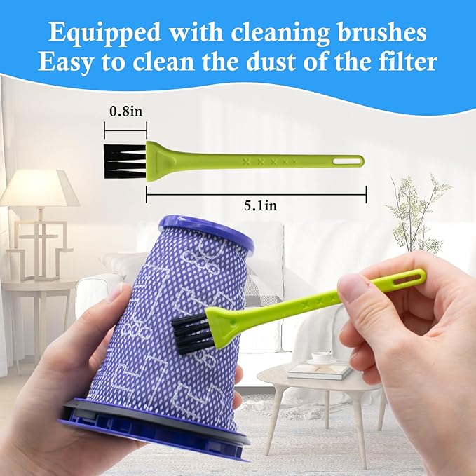 ilovelife Pre Motor Filter Replacement Compatible with Dyson CY18 CY22 CY23 CY24 CY25 DY75 DY77 DY78 Big Ball Cylinder Vacuum Cleaner (2 pack)