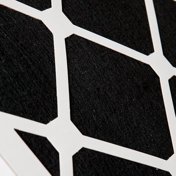 Nordic Pure 20x20x1 (Actual Size: 19 1/2 x 19 1/2 x 3/4) Pleated Air Filters MERV 13 Plus Carbon 2 Pack