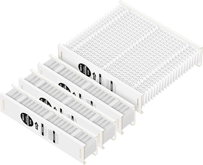 EXPXXFIL0016 Merv 13 16x25 Filter Media Compatible with Bryant/Carrier EZ-FLEX EXPXXFIL0016 heating and cooling system, Part Number: EXPXXFIL0016, Pack of 4