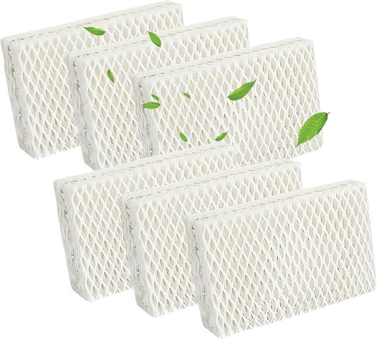 Replaces for Equate Humidifier Filters Replacement WF813-6pk, Cool Mist Humidifiers Wick Filters, Fits Relion RCM832/RCM-832N, Procare PCWF813, Protec, Equate EQ-2119-UL/EQWF813