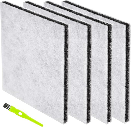 4 Pack CF-1 HEPA Filters for Kenmore 81002,20-81002,86880,86883,20-86883,2086883, 8175084 Canister Vacuum Cleaners,CF-1 Foam Filters for Kenmore Sears Progressive & Whispertone, for Panasonic Models