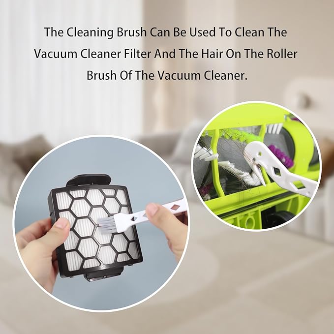 Replacement Filter Compatible with Shark ZU55 ZU55 12 ZU55 U4 NV250 NV255 Navigator Swivel Pro Complete Upright Vacuum