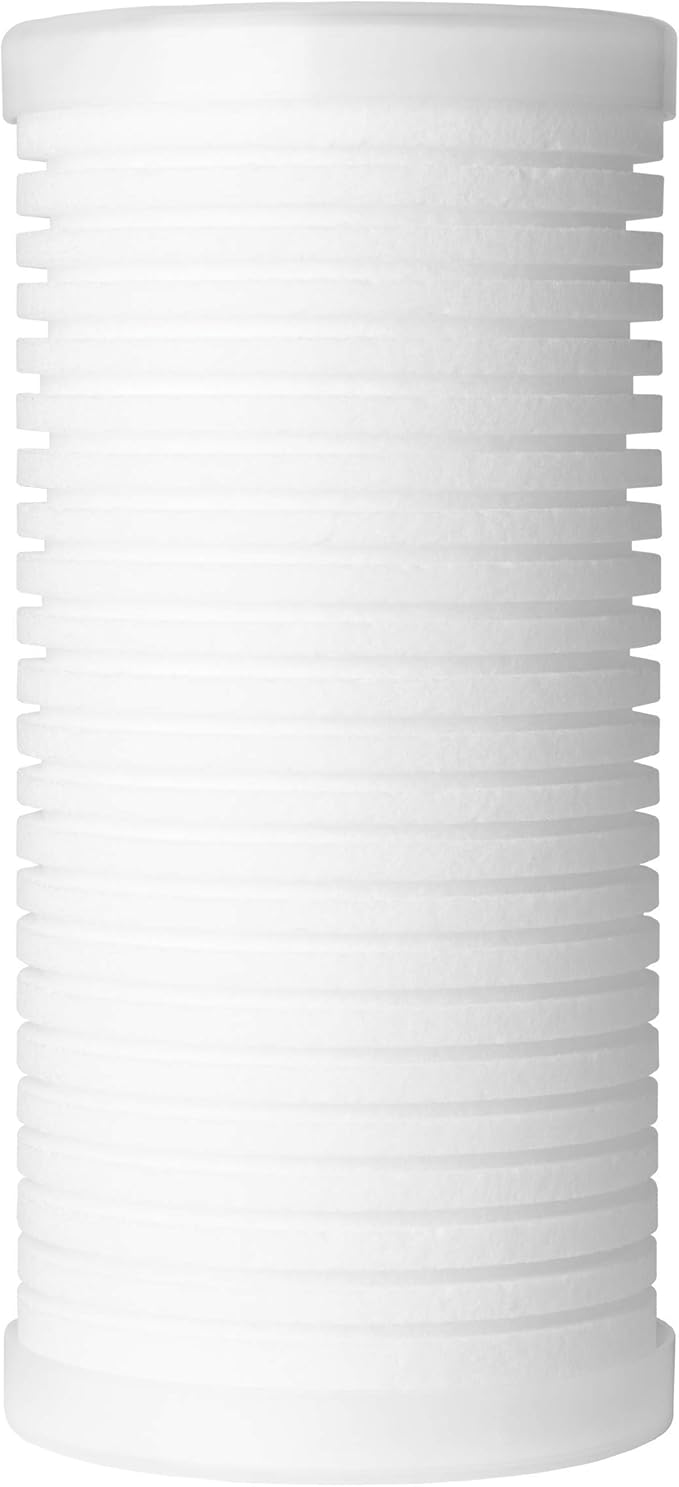 AO Smith 4.5"x10" 25 Micron Sediment Water Filter Replacement Cartridge - NSF/ANSI 42 Certified - For Whole House Filtration Systems - AO-WH-PREL-R