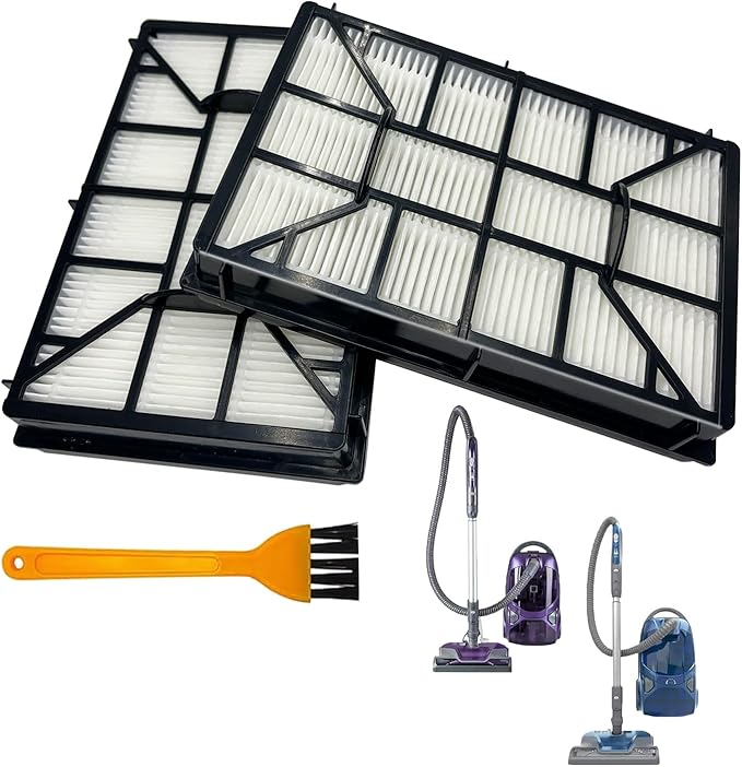 EF-12 HEPA Filter Replacement Compatible with Kenmore 62731, 52731, 81615, 81614, BC4026 Canister Vacuum Cleaners, Part #591021101 (2 Pack)