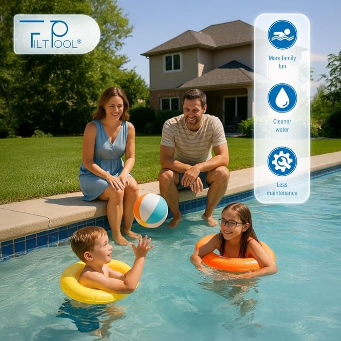FP-33200 Replacement Pool Filter Cartridge Replacement for Jandy CS200, 11088503, 11088513, Pentair R0462400 – Swimming Pool Filter System - Clean Water Filtration – 1 Pack, 200 SQFT