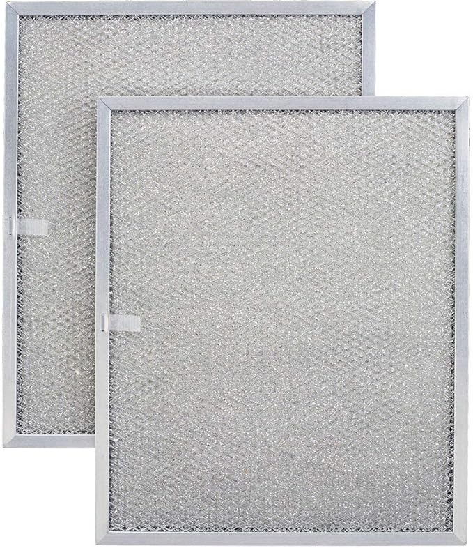 Filter Everything Aluminum Range Hood Filter – 2-Pack – Fits Broan Models 99010300, BPS2FA36, QS136AA, WS136SS & More – 11¾″ x 17¼″ x ⅜″